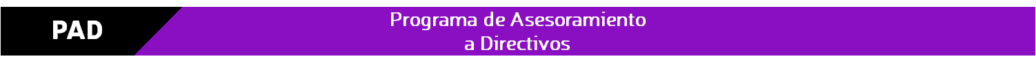 Programa de Asesoramiento a Directivos – PAD