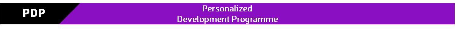 Personalized Development Programme - PDP