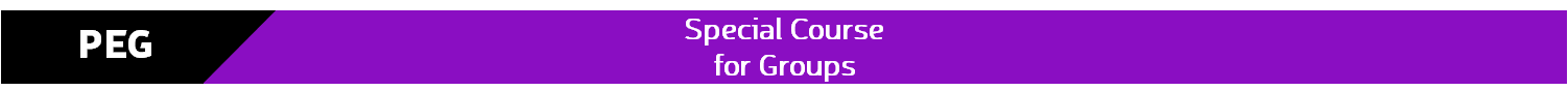 Special Course for Groups – PEG